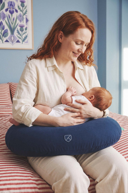HUG BABY cojín de lactancia - Dark Blue