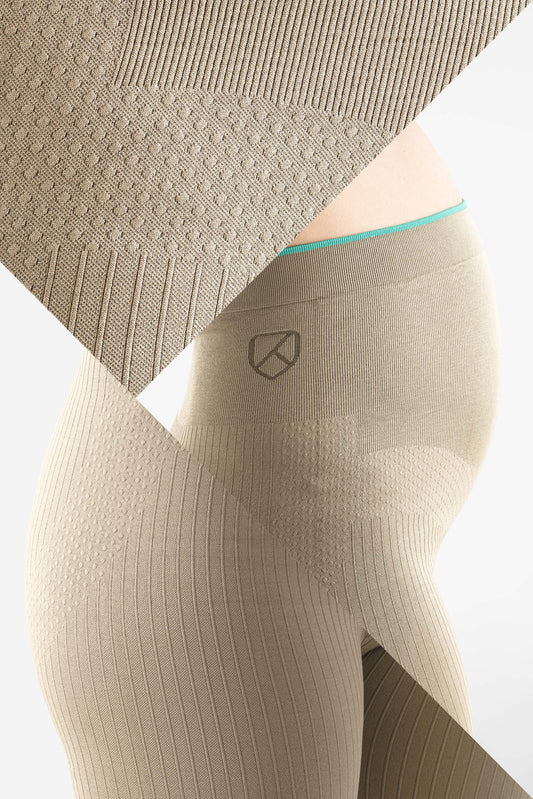 MATERNITY PANTS Umstandsleggings - Beige