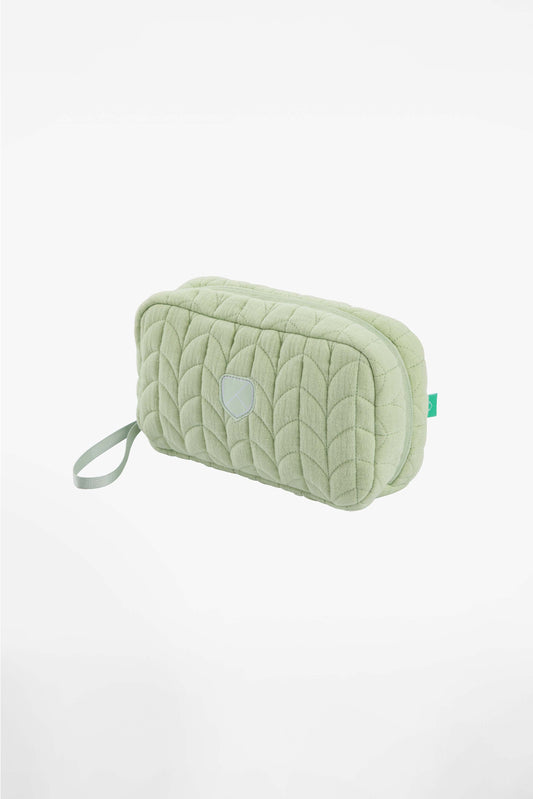 NECESSAIRE Baby Beauty Case - Quilted Pale Green