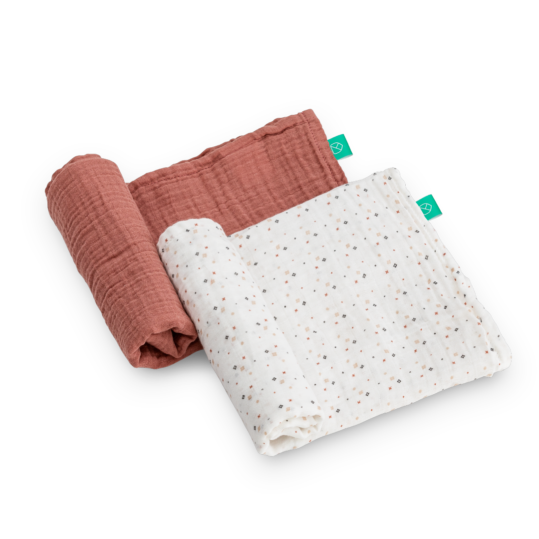 Swaddle wrap and breastfeeding cover Koala Soft Touch 120x120