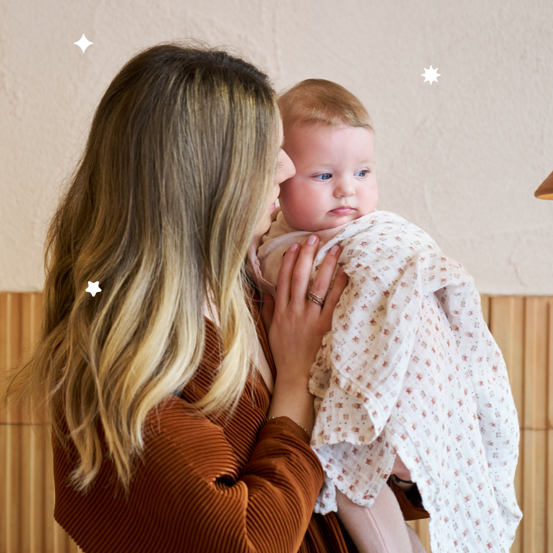 Swaddle wrap and breastfeeding cover Koala Soft Touch 120x120