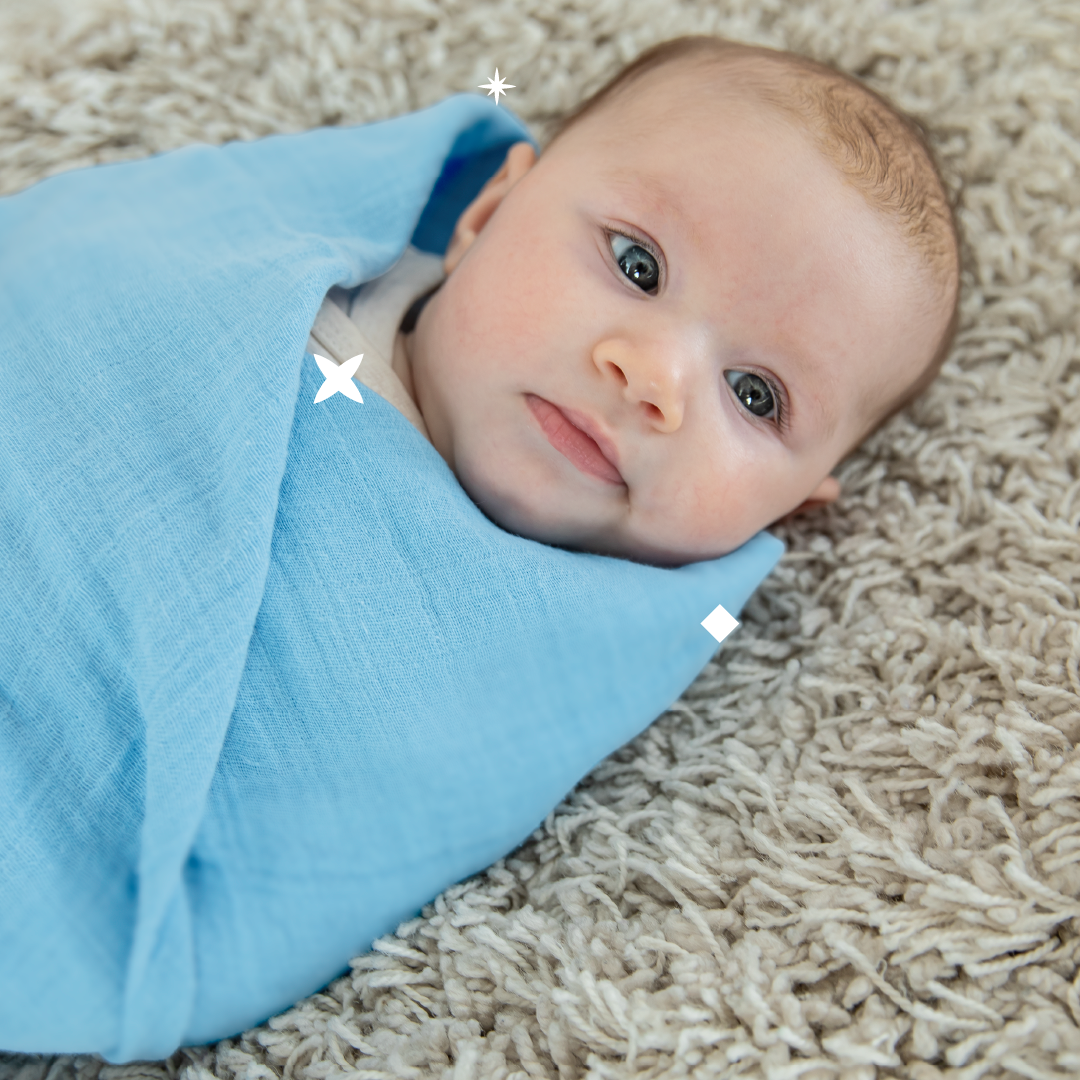 Swaddle wrap and breastfeeding cover Koala Soft Touch 120x120