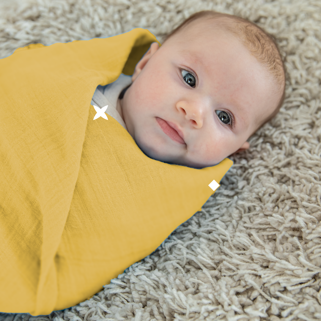 Swaddle wrap and breastfeeding cover Koala Soft Touch 120x120
