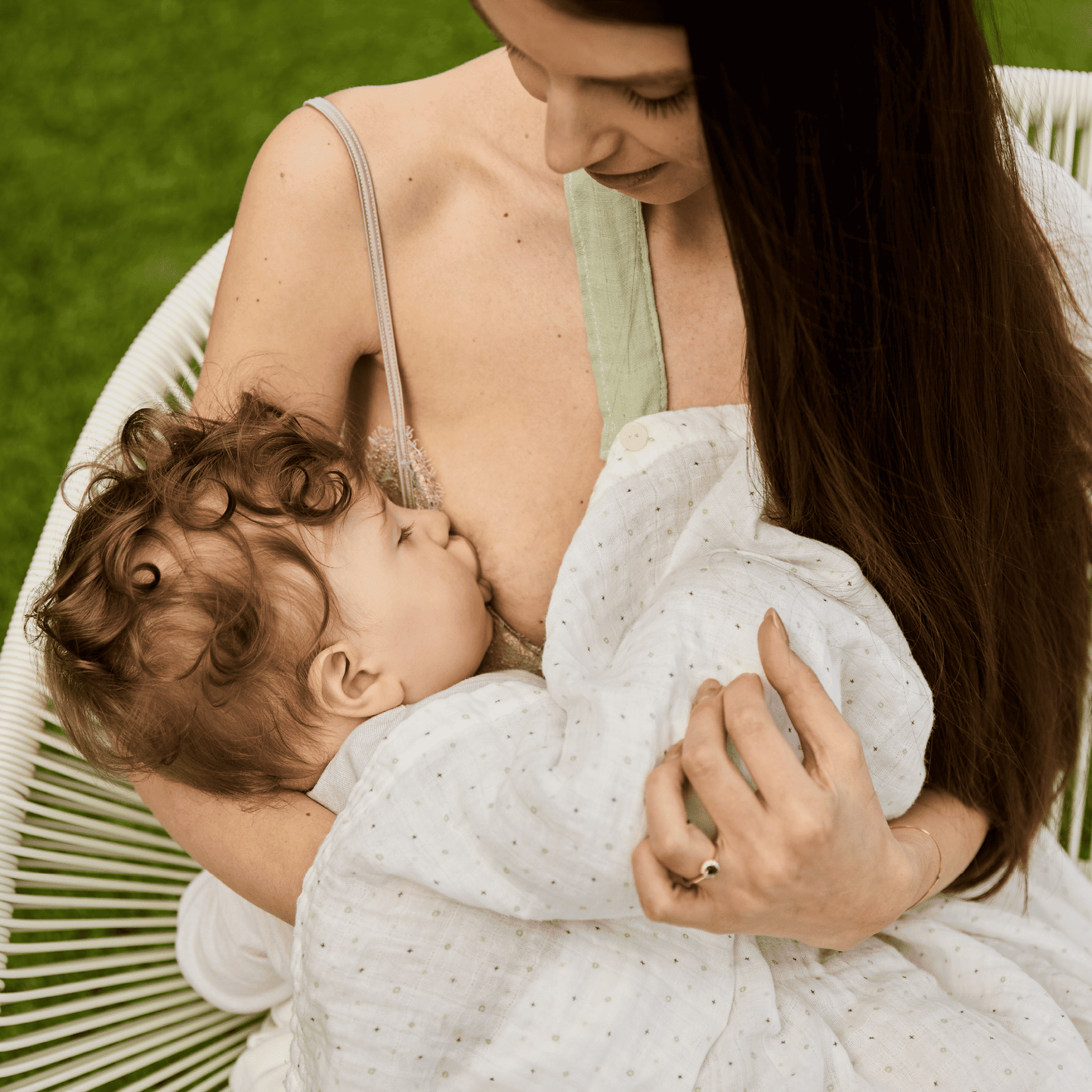 Swaddle wrap and breastfeeding cover Koala Soft Touch 120x120