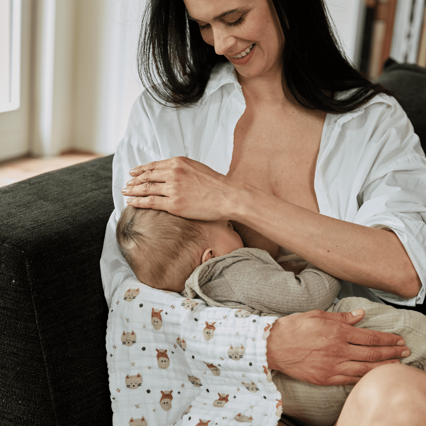 Muselina bebé Koala Soft Touch 50x25