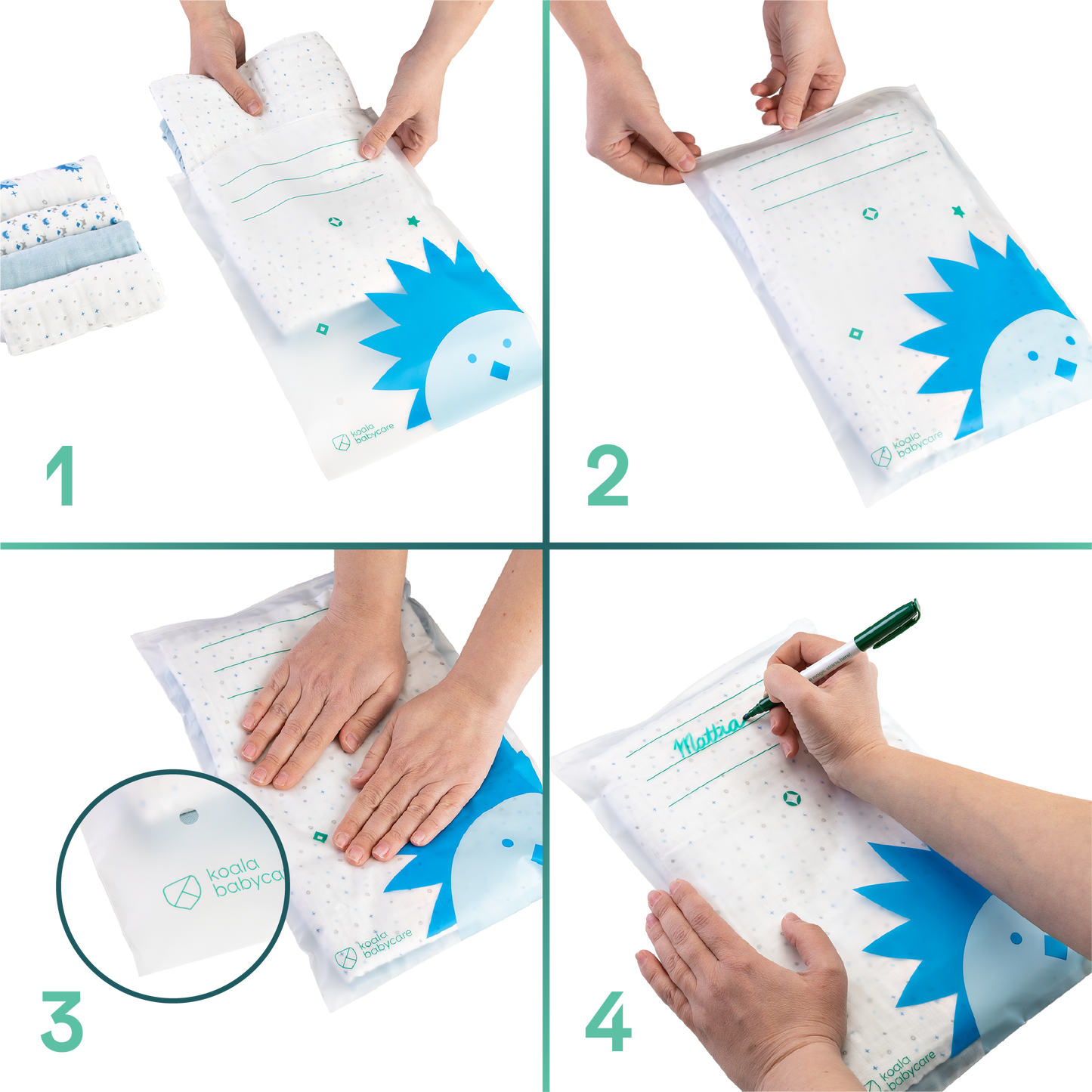 Bolsitas organizadoras maternidad Koala Newborn Bags