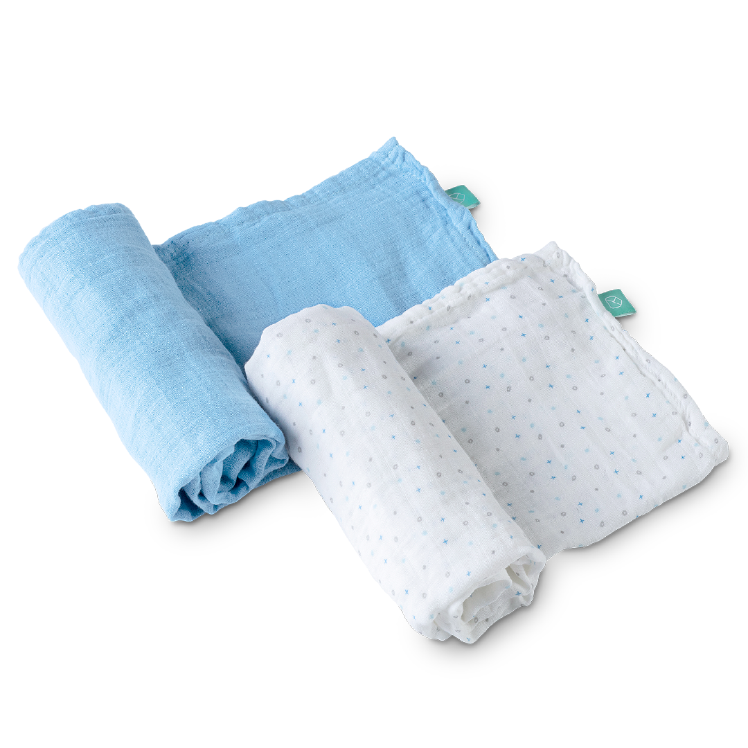 Swaddle wrap and breastfeeding cover Koala Soft Touch 120x120