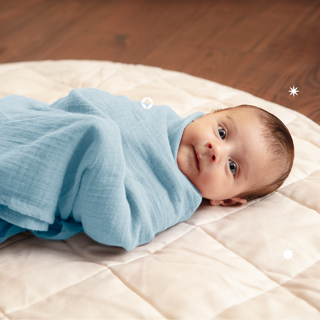 Swaddle wrap and breastfeeding cover Koala Soft Touch 120x120