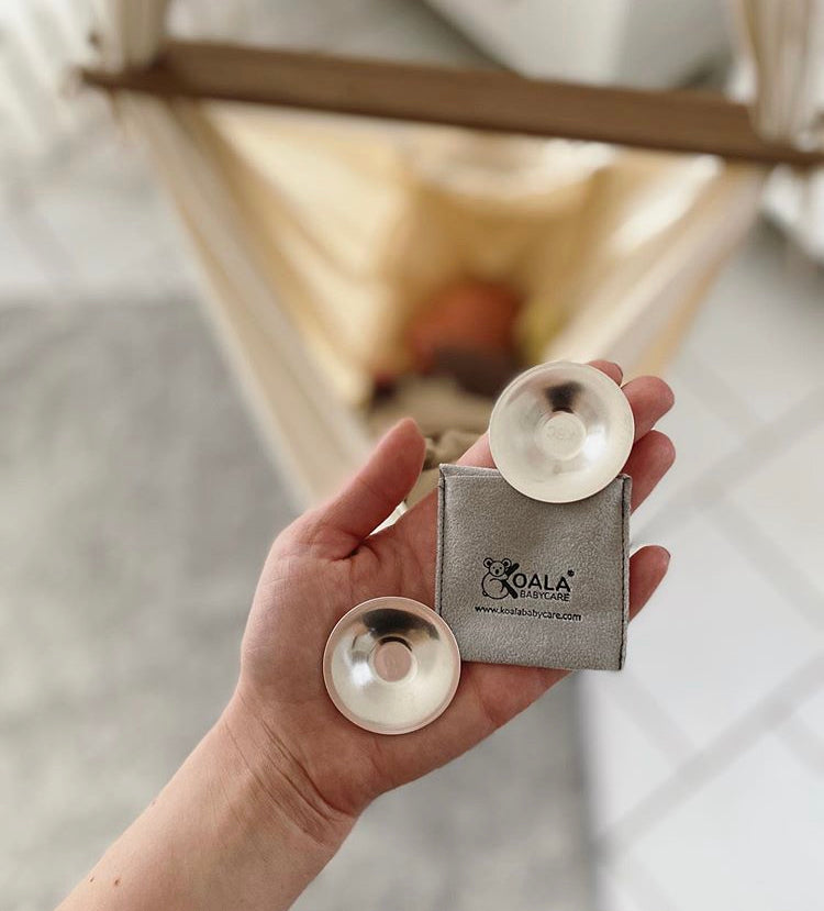 How to use nipple shields - Koala Silver Cups