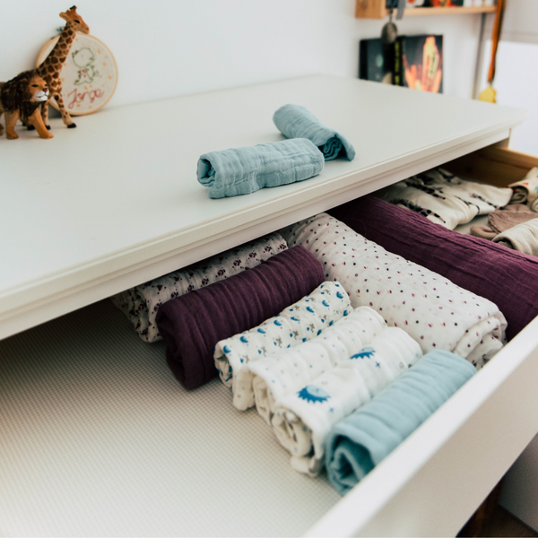 How to organise your baby’s changing table unit