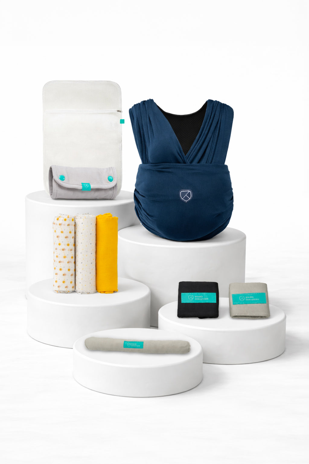 cuddle band 2 komplettset + mulltücher 80x80