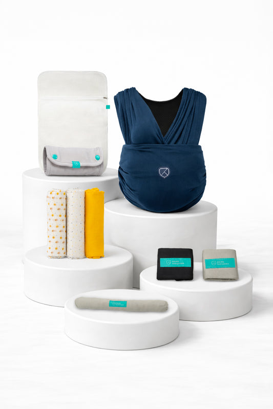 CUDDLE BAND 2 COMPLETE SET + ORGANIC MUSLIN CLOTHS 80X80