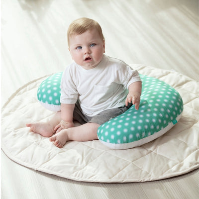 Oreiller Bébé Anti-reflux - Coussin Incliné 10° 12x13x3 Pouces - Couverture Amovible Et Respirante