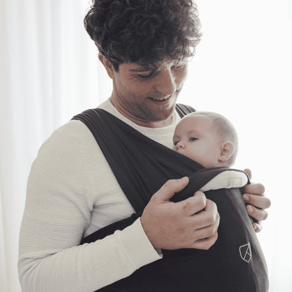 Neck support for newborn carrier sling