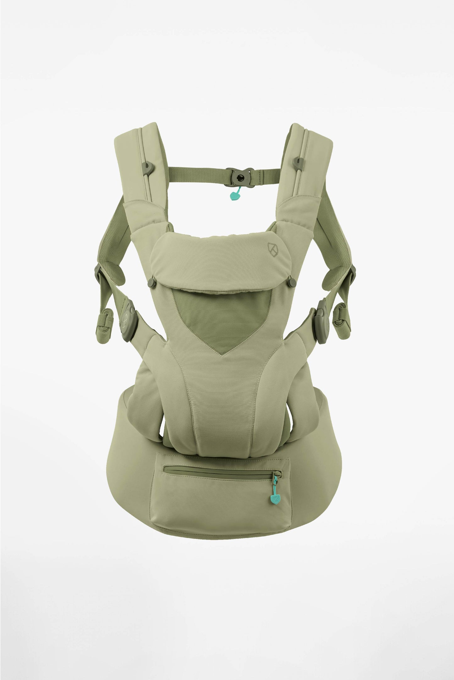 cuddle carry baby carrier - light green