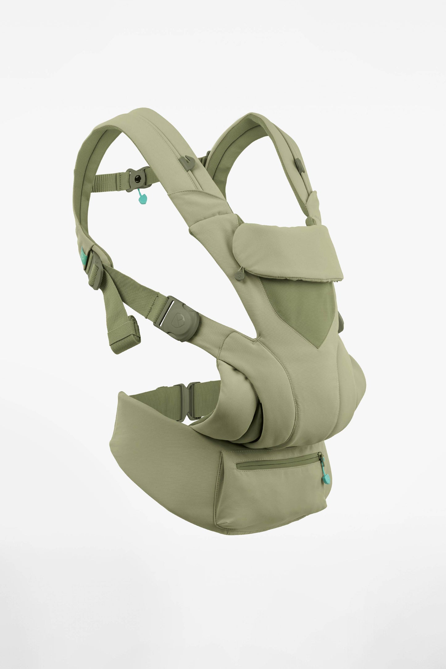 cuddle carry baby carrier - light green