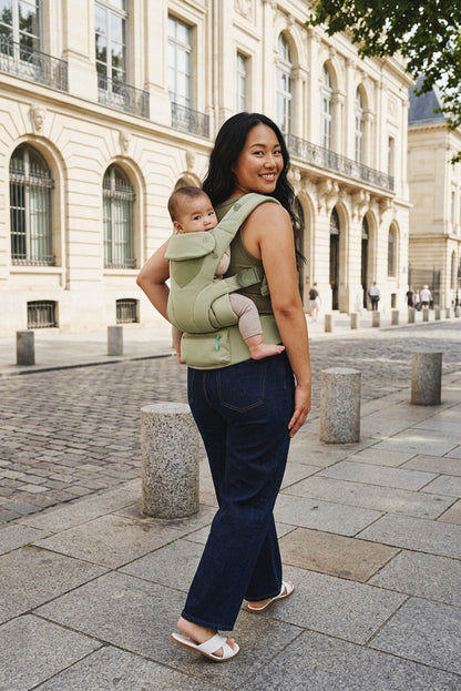 CUDDLE CARRY Baby Carrier - Light Green