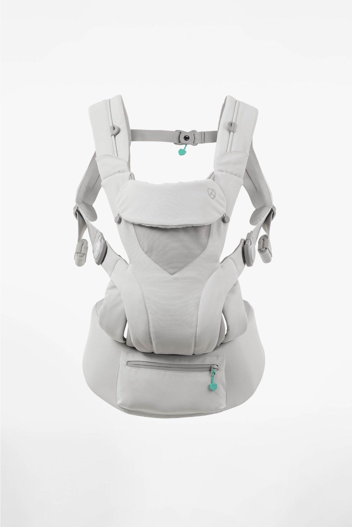 cuddle carry baby carrier - light grey