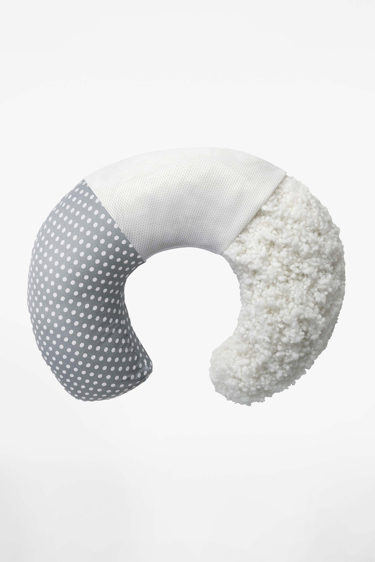 hug baby breastfeeding pillow - grey