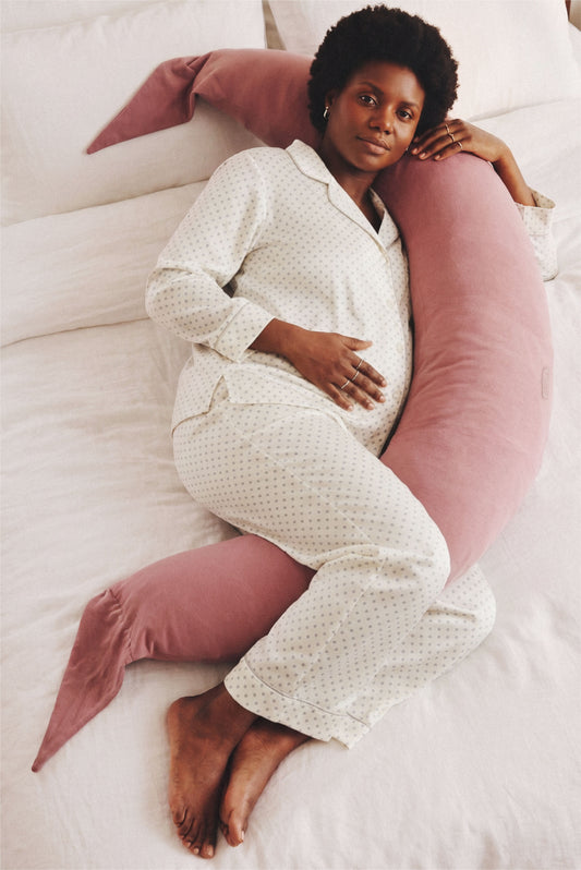 HUGS coussin de grossesse et d'allaitement - Light Brown