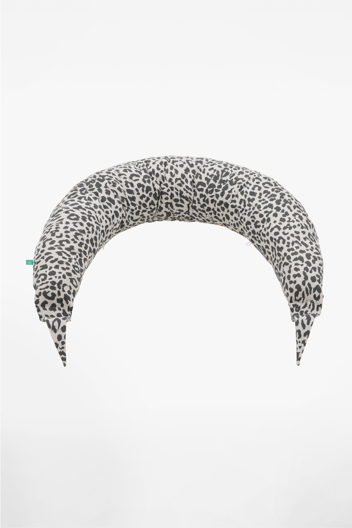 hugs coussin de grossesse et d'allaitement - leo white grey