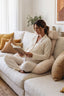 HUGS PLUS coussin de grossesse et d'allaitement - Beige