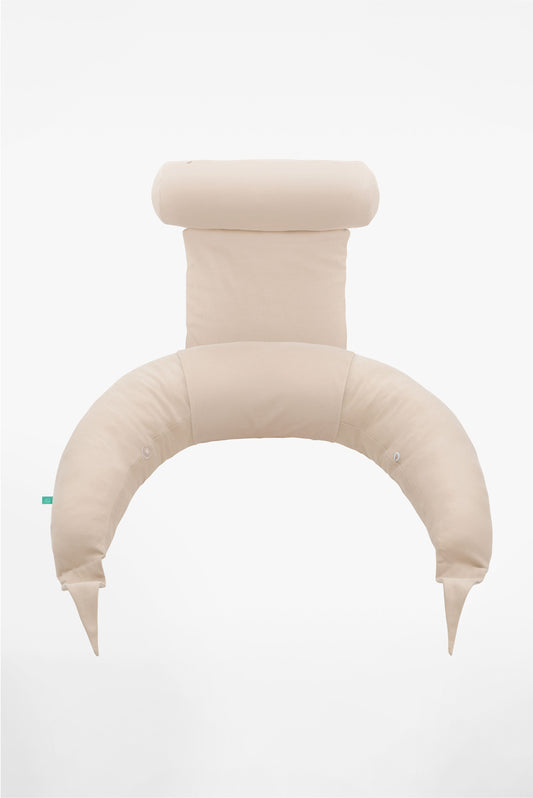 HUGS PLUS coussin de grossesse et d'allaitement - Beige
