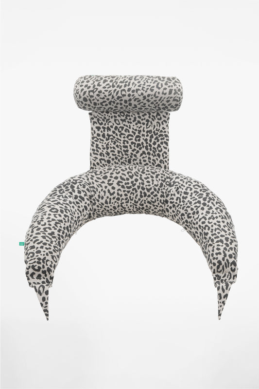 HUGS PLUS coussin de grossesse et d'allaitement - Leo White Grey
