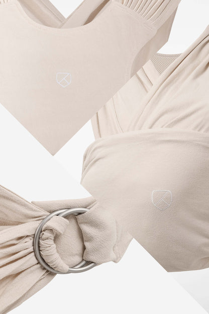CUDDLE BAND 2 LINEN fular portabebés lino - Oat 