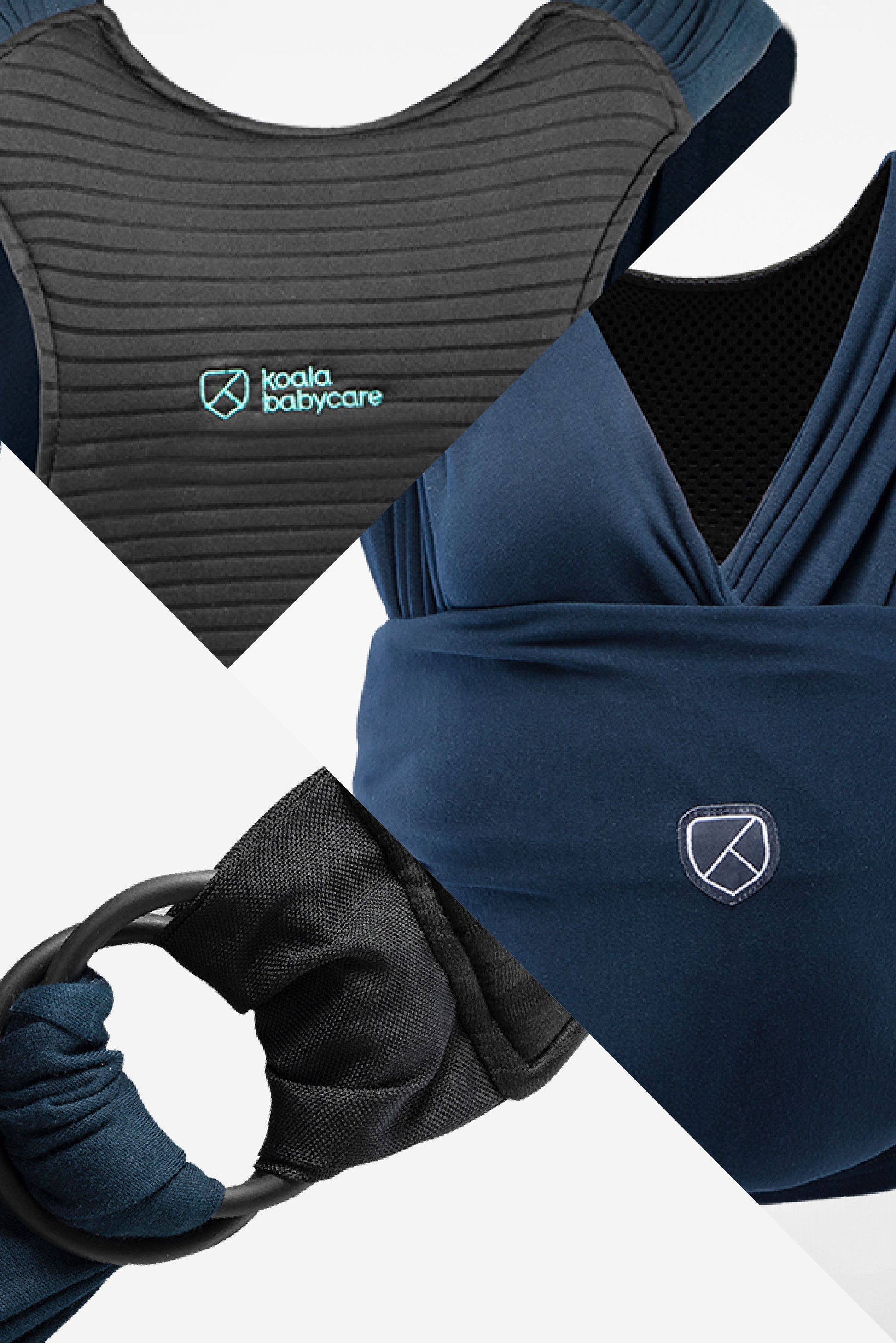 Fular Portabebés Koala Cuddle Band 2 Azul Marino - - Portabebés ergonómicos Fular Portabebés Koala Cuddle Band 2 Azul Marino - - Portabebés ergonómicos
