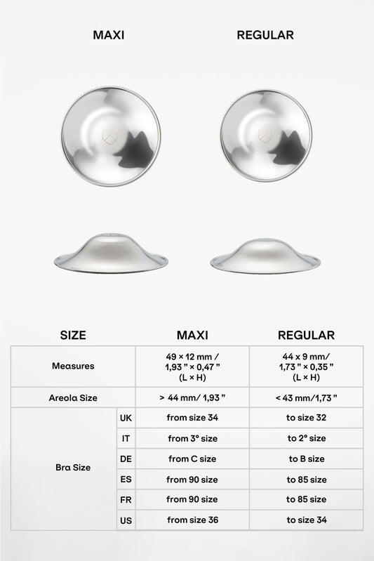 SILVER CUPS Brusthütchen aus Silber