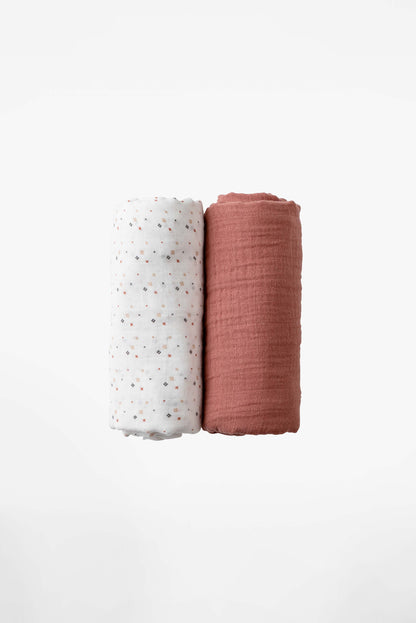 Swaddle wrap and breastfeeding cover Koala Soft Touch 120x120