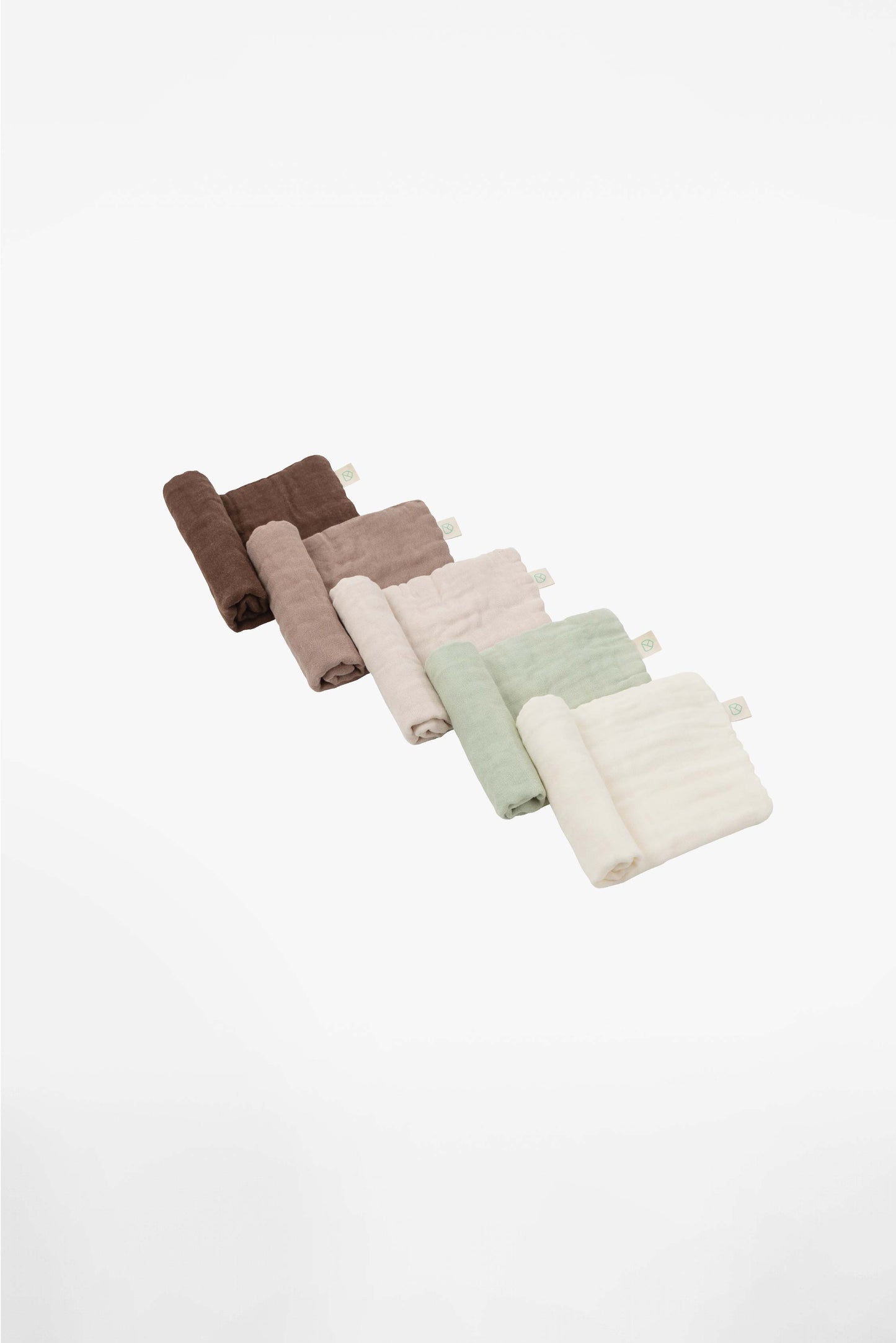 soft touch 30x30 bamboo baby mulltücher - cozy