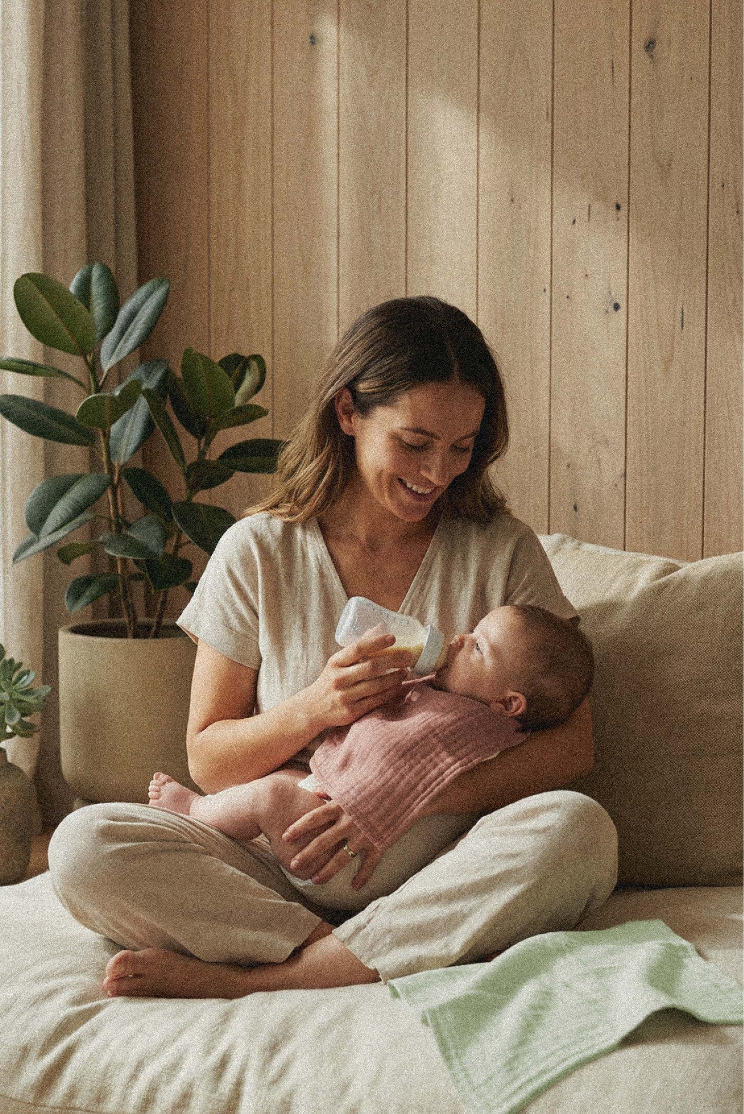 soft touch 30x30 bamboo baby mulltücher - cozy