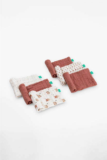 Baby Muslin Cloths Koala Soft Touch 30x30