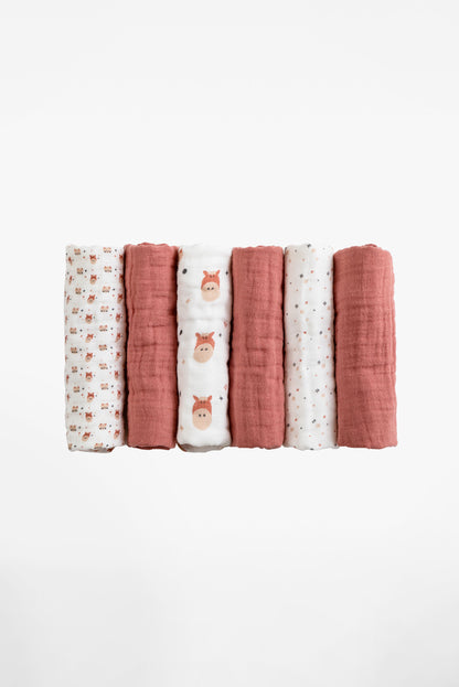 Baby Muslin Cloths Koala Soft Touch 30x30