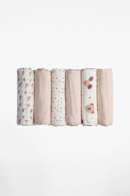 Baby Muslin Cloths Koala Soft Touch 30x30