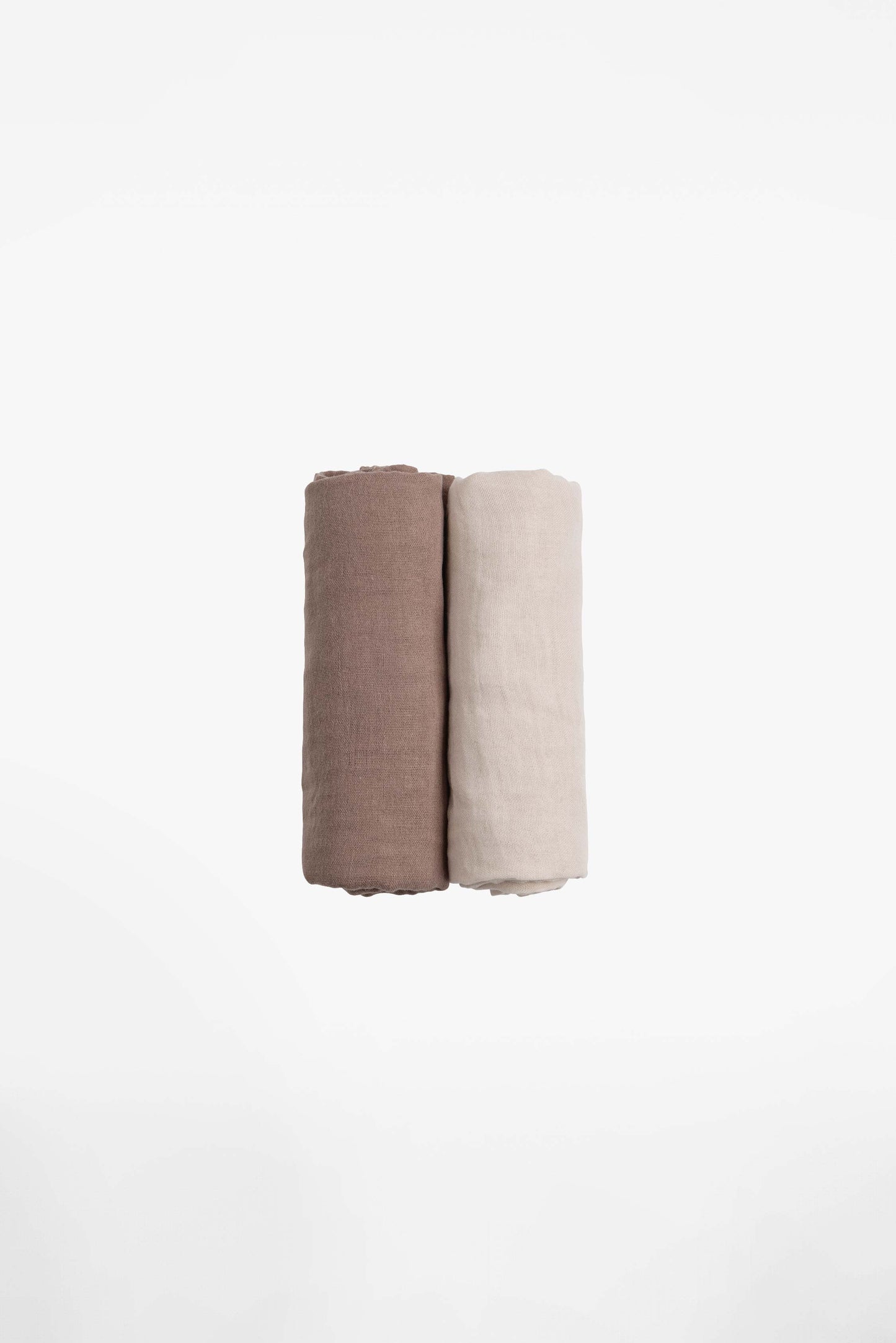 soft touch 80x80 bamboo mussole neonato - oat-cappuccino