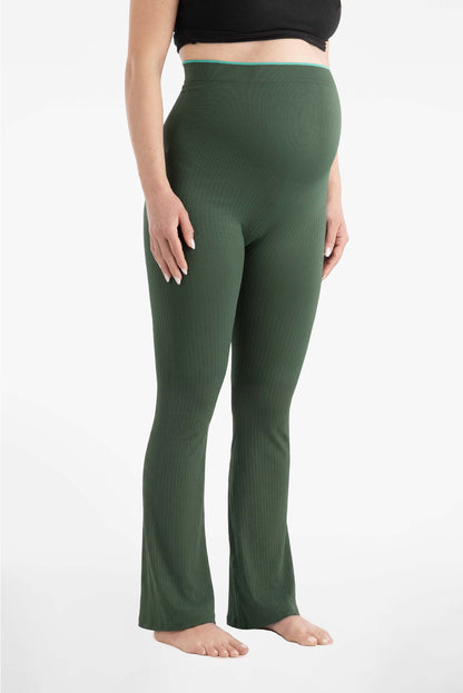 MATERNITY PANTS Umstandsleggings - Green
