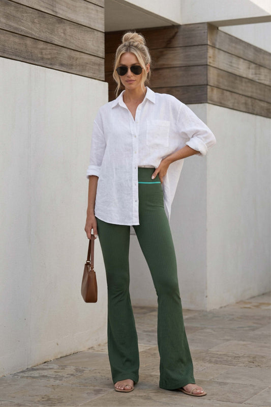 MATERNITY PANTS Umstandsleggings - Green
