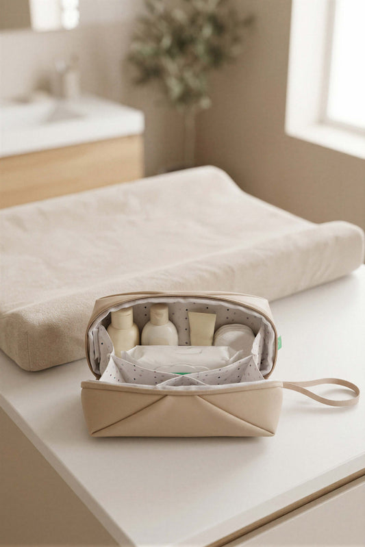NECESSAIRE Baby Beauty Case -  Gum Beige