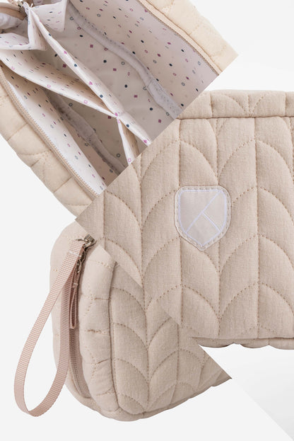 NECESSAIRE Baby Beauty Case -  Quilted Beige