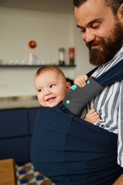 TEETHING PAD per fascia neonato - Dark Grey