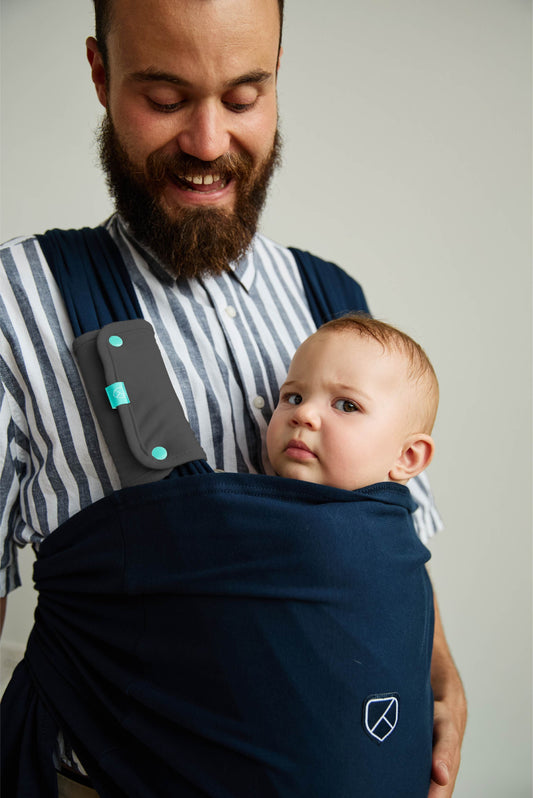 TEETHING PAD per fascia neonato - Dark Grey