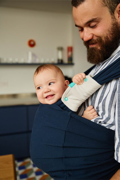 TEETHING PAD für Babytragetuch - Light Grey