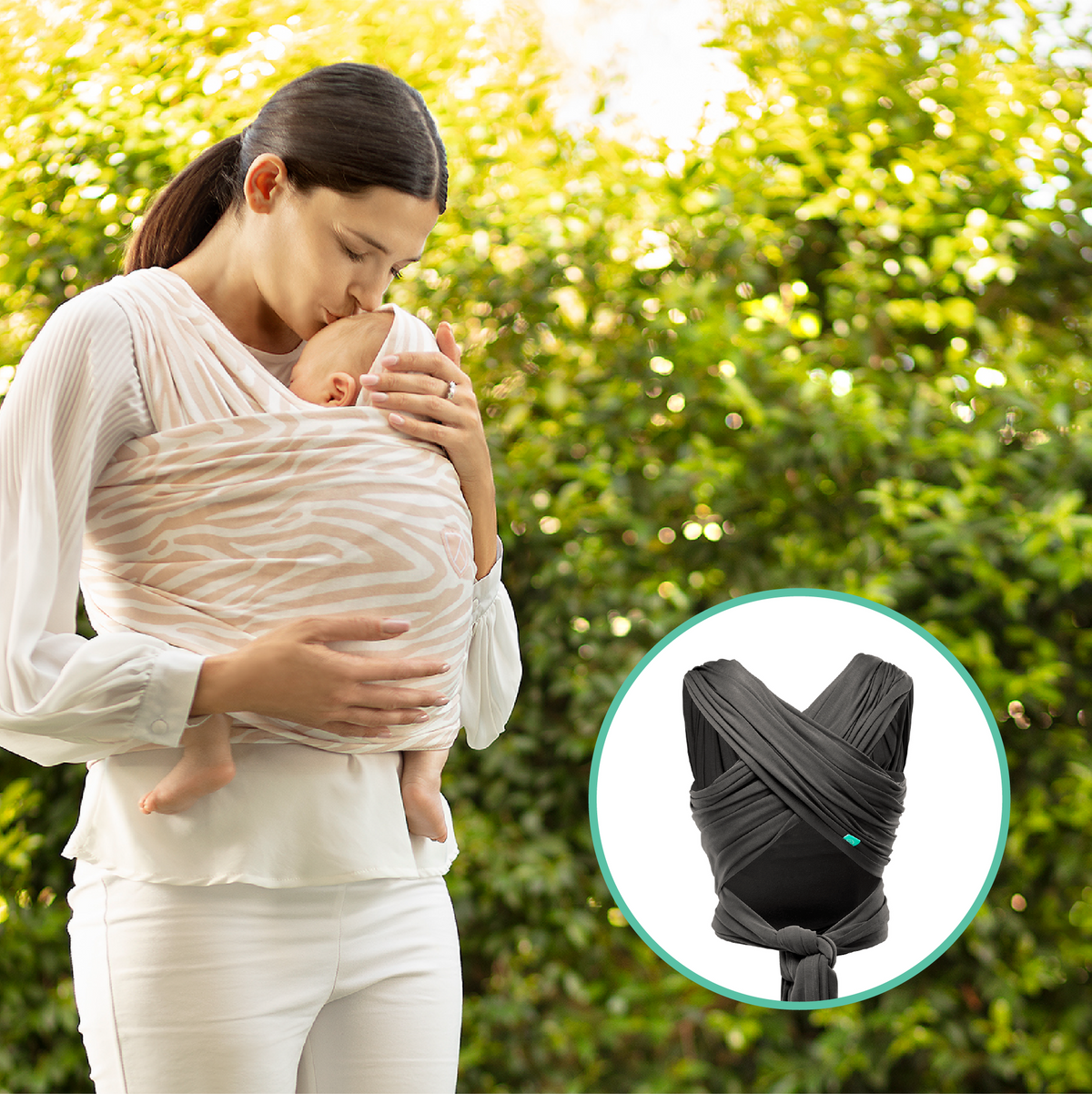 E-boutique Evitas  Koala Babycare® Echarpe de portage Anthracite
