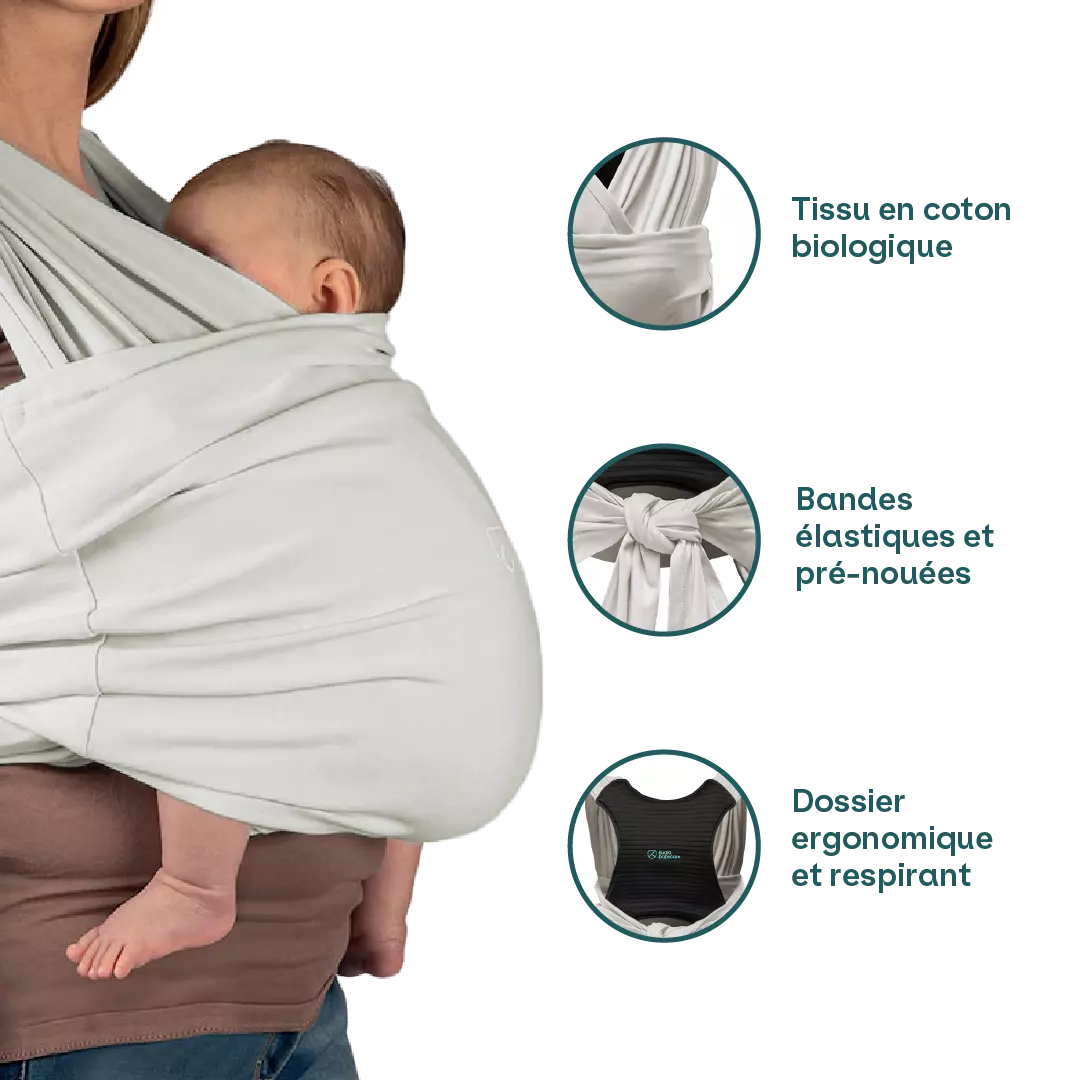 Hugbaby porte bébé echarpe de outlet portage