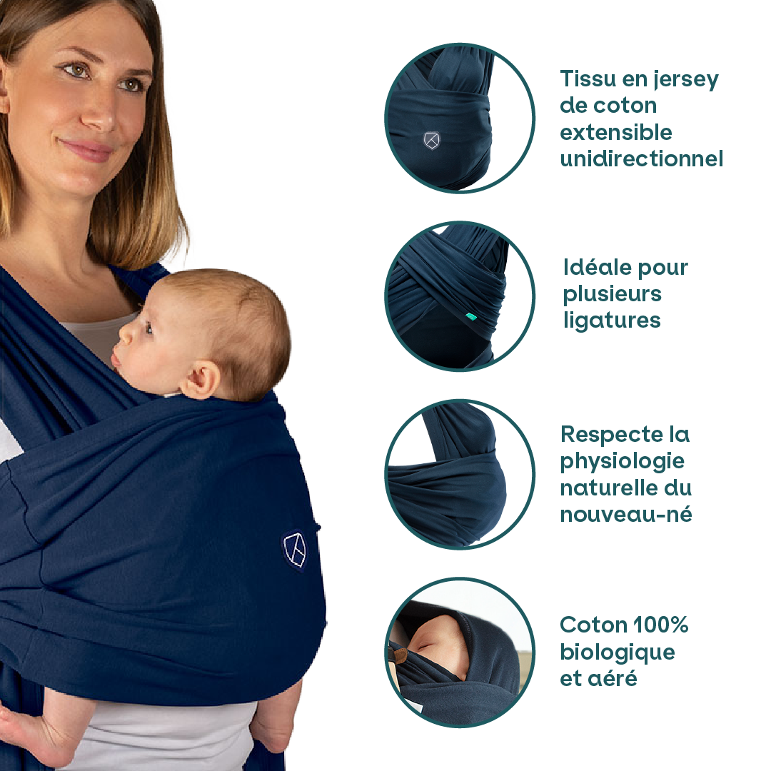 Hugbaby porte bébé online echarpe de portage