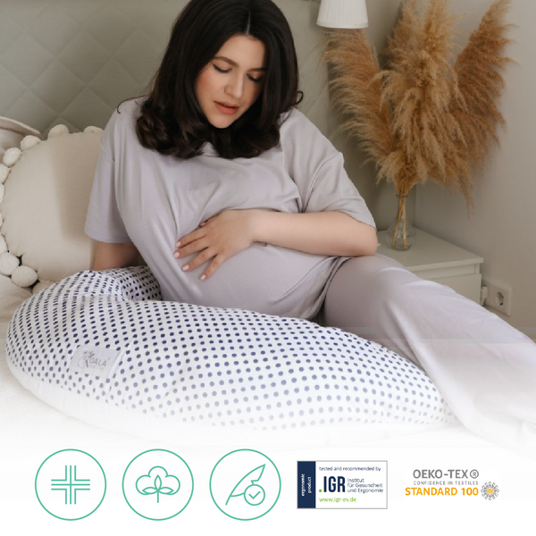KOALA BABYCARE Pregnancy Pillow for Sleeping XXL - Maternity Breastfeeding