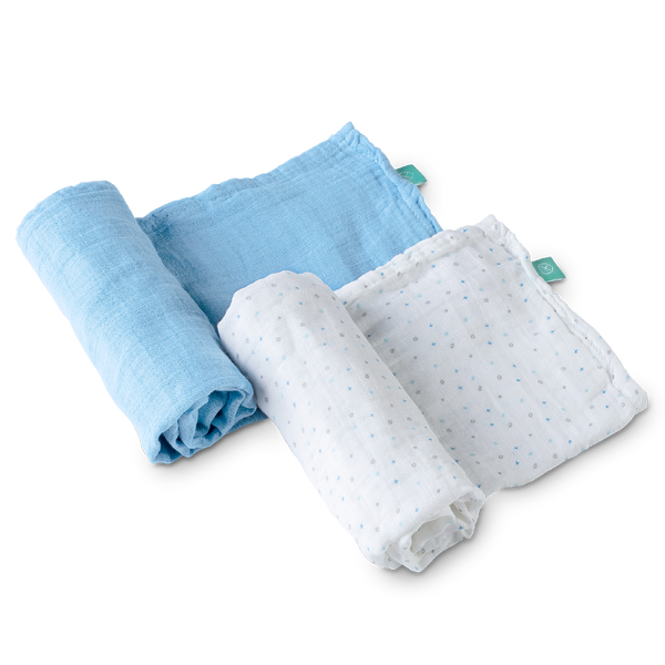 KOALA BABYCARE - Muselinas Bebe Algodon 30x30 - Paquete con 6 Unidades -  Muselinas de algodón para recién Nacidos bebés - Azul Claro : :  Bebé